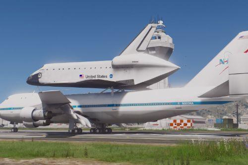 Boeing 747 Space Shuttle Carrier